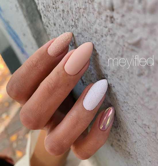 Delicate nail design