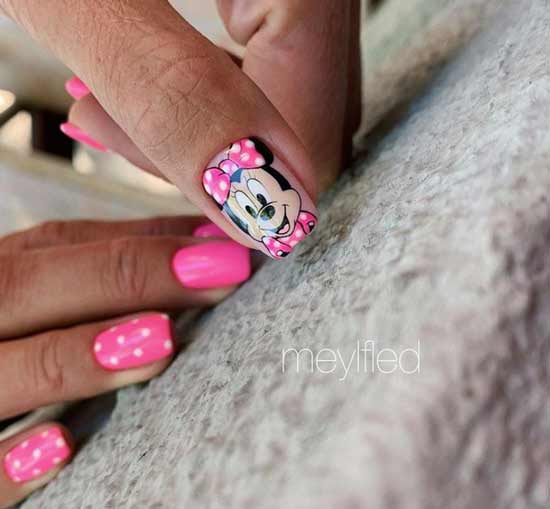 Dessin mignon d'ongles