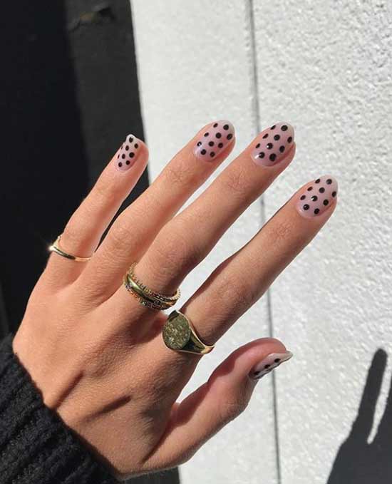 Photo of fashionable manicure