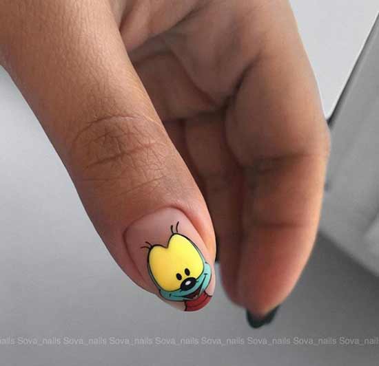 Dessins d'ongles de toon