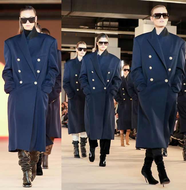 Balmain Fashionable Black Coats