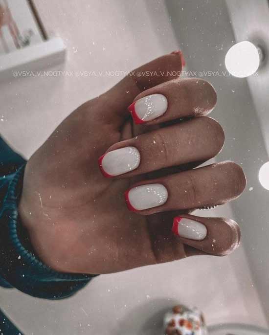 White French manicure