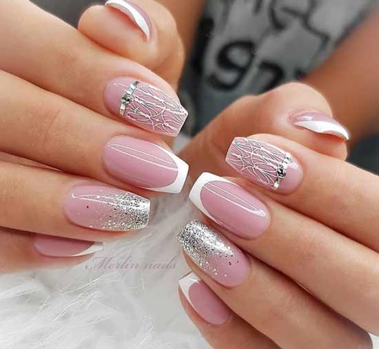 White French manicure