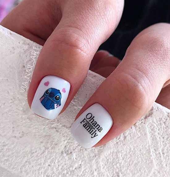 Manucure blanche 2021 : photo-design d'ongles, 100 belles nouveautés