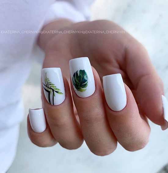 White manicure 2021: photo-design of nails, 100 beautiful new products