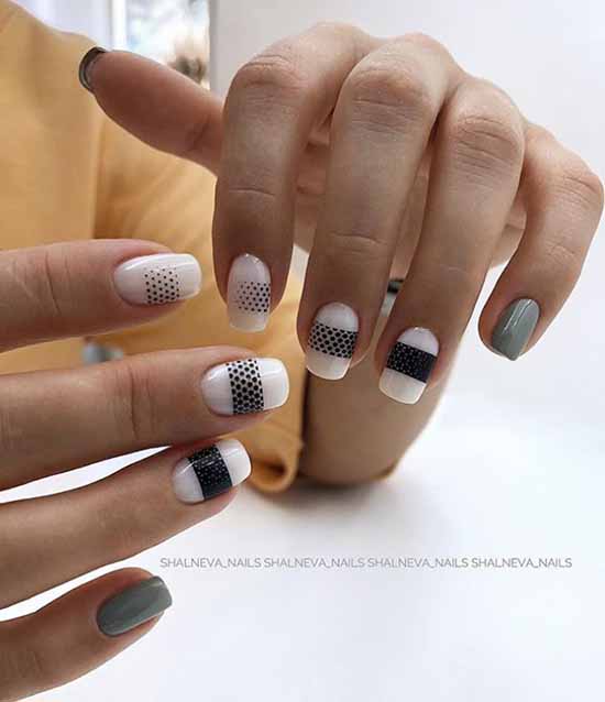 Manucure blanche 2021 : photo-design d'ongles, 100 belles nouveautés