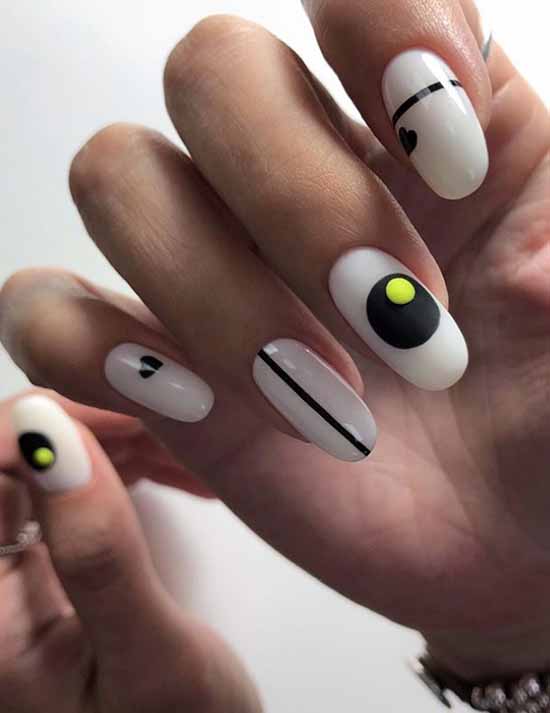 White manicure 2021: photo-design of nails, 100 beautiful new products