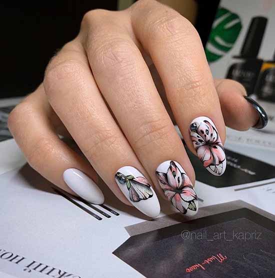 White manicure 2021: photo-design of nails, 100 beautiful new products