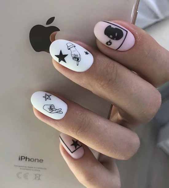 White manicure 2021: photo-design of nails, 100 beautiful new products