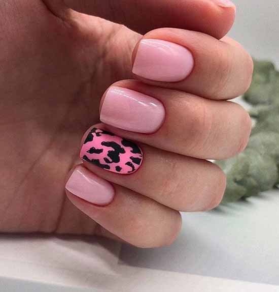 Nude nail design: 100 beautiful photo-novelties of manicure