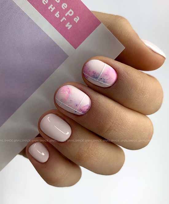 Nail design with a pattern: 101 photos, ideas, new manicure