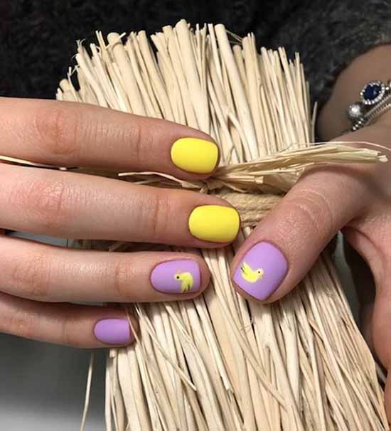 Nail design with a pattern: 101 photos, ideas, new manicure