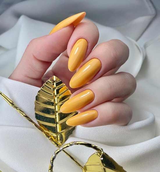 Bright beautiful manicure