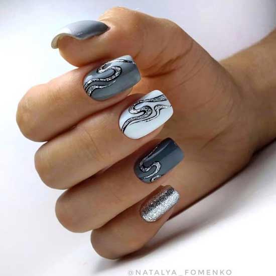 Wedding in gray tones