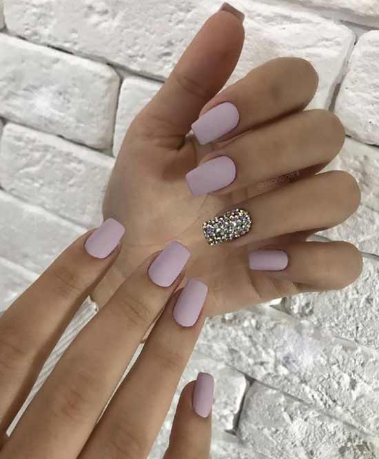 Matte wedding nail designs