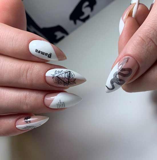 Graphic manicure