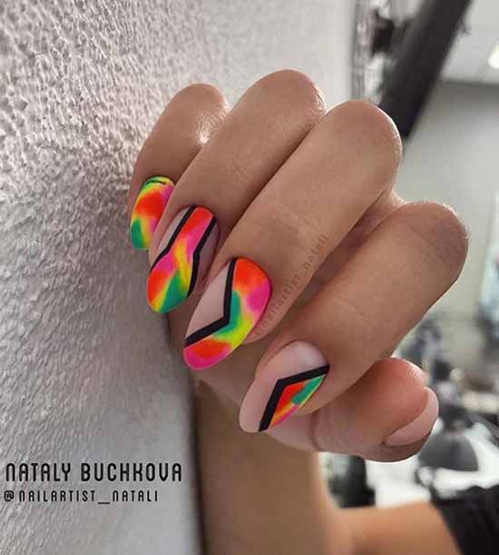 Geometry nail design: new items, photos, best manicure ideas