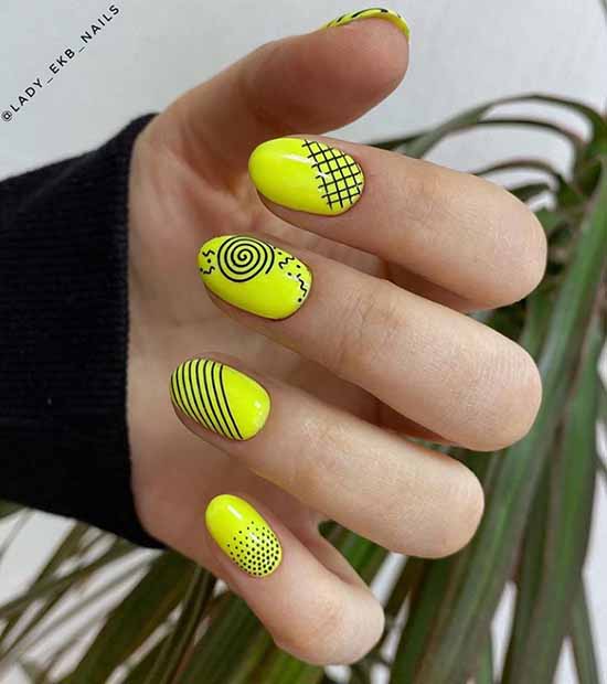 Geometry nail design: new items, photos, best manicure ideas