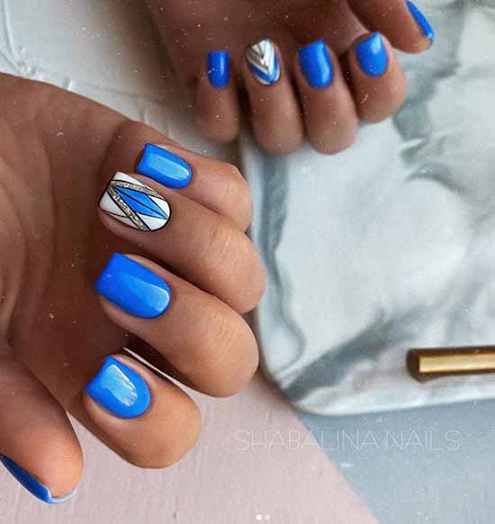 Conception d'ongles géométriques: nouveaux articles, photos, meilleures idées de manucure