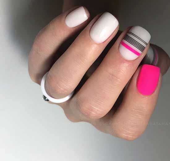 Geometry nail design: new items, photos, best manicure ideas