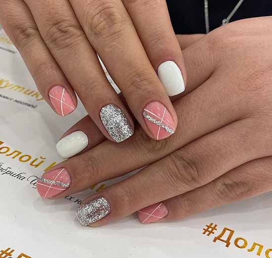 Geometry nail design: new items, photos, best manicure ideas