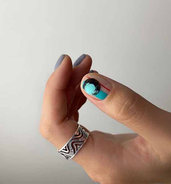 Conception d'ongles géométriques: nouveaux articles, photos, meilleures idées de manucure