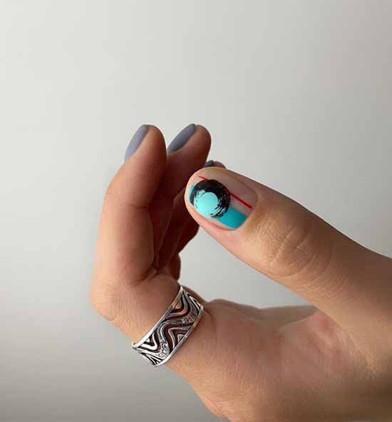 Geometry nail design: new items, photos, best manicure ideas