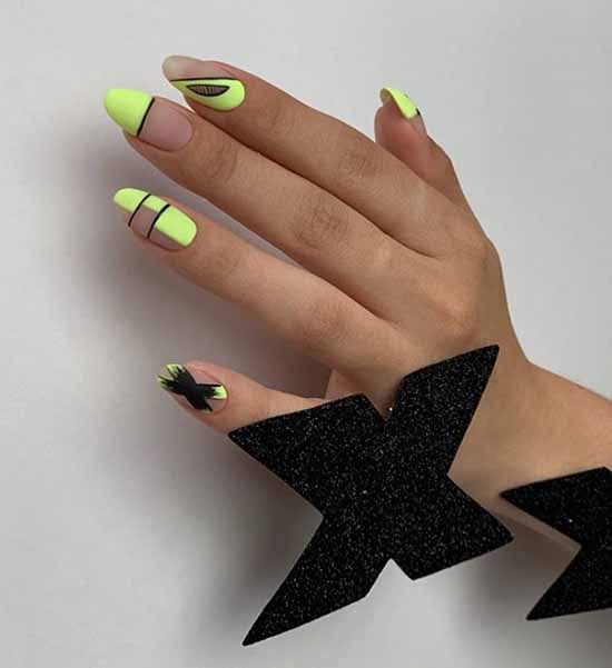 Geometry nail design: new items, photos, best manicure ideas