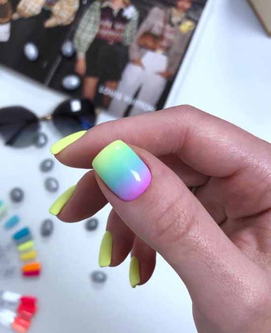 Gradient nail design: photo, 100 best ideas for manicure