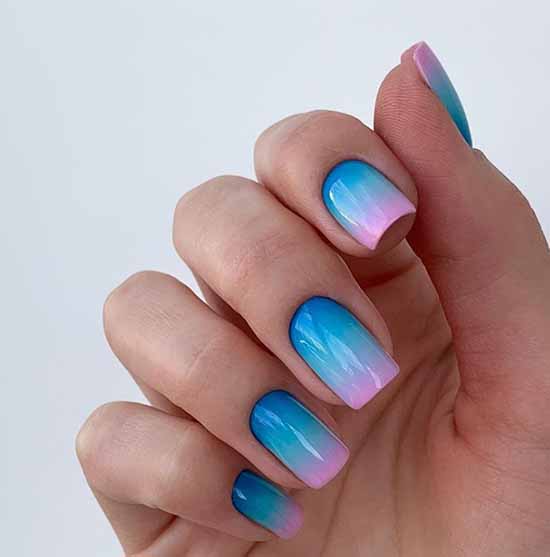 Gradient nail design: photo, 100 best ideas for manicure