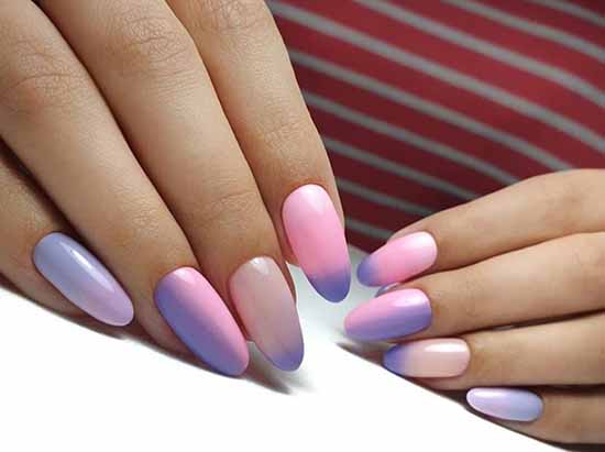 Gradient nail design: photo, 100 best ideas for manicure