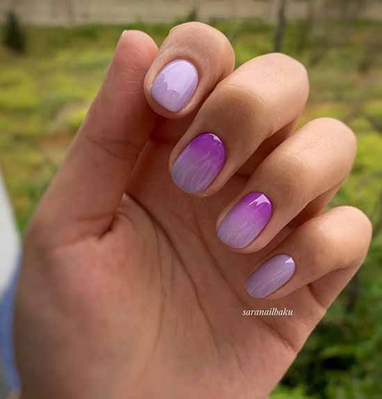 Gradient nail design: photo, 100 best ideas for manicure