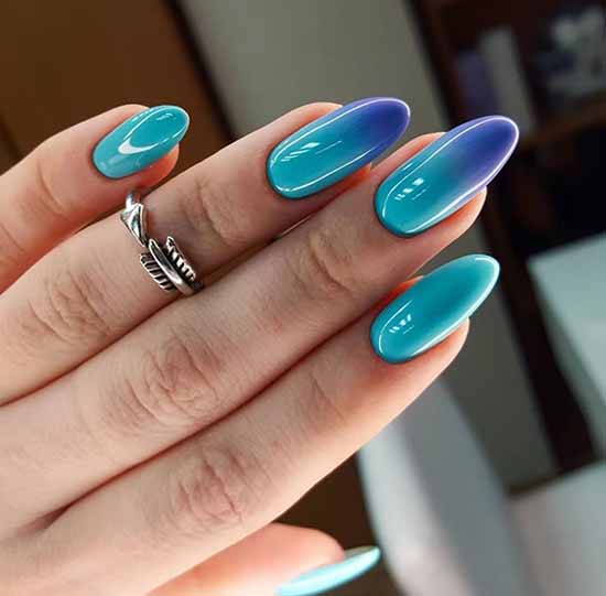 Gradient nail design: photo, 100 best ideas for manicure