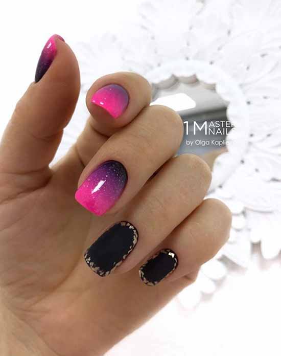 Gradient nail design: photo, 100 best ideas for manicure