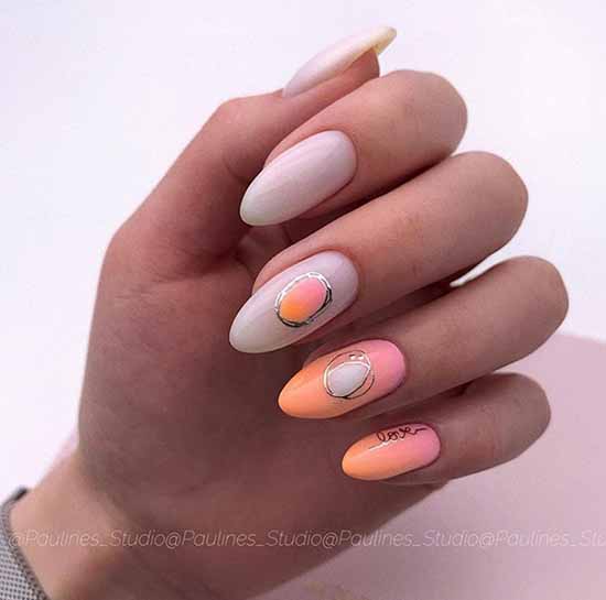 Gradient nail design: photo, 100 best ideas for manicure