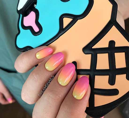 Gradient nail design: photo, 100 best ideas for manicure