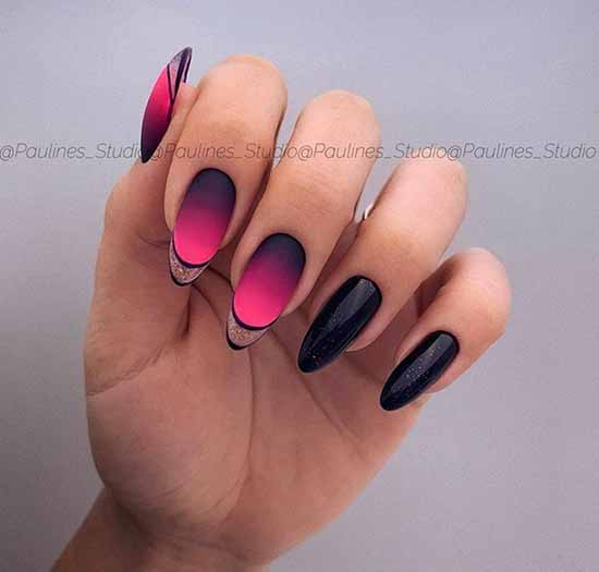 Gradient nail design: photo, 100 best ideas for manicure