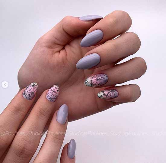 Gradient nail design: photo, 100 best ideas for manicure