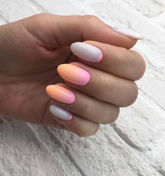 Gradient nail design: photo, 100 best ideas for manicure