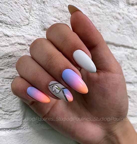 Gradient nail design: photo, 100 best ideas for manicure