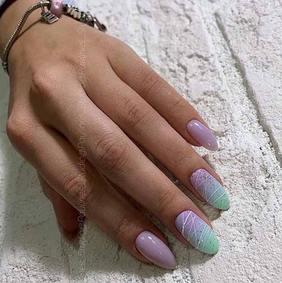 Gradient nail design: photo, 100 best ideas for manicure