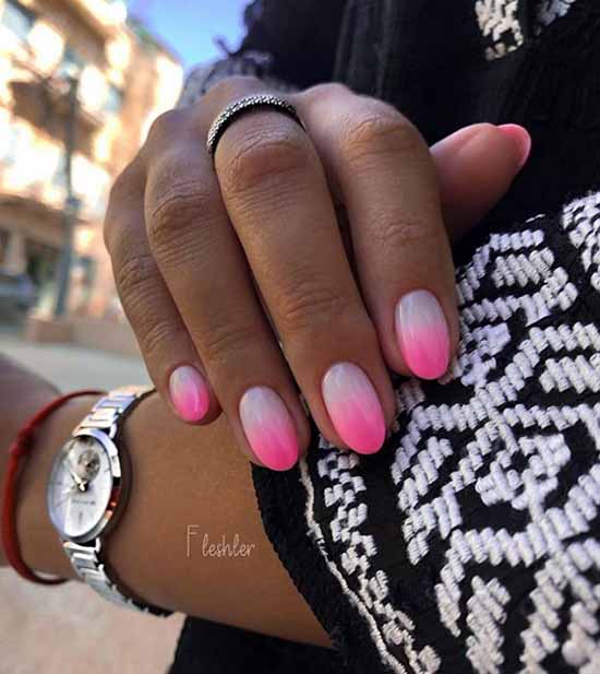 Gradient nail design: photo, 100 best ideas for manicure