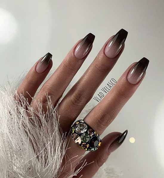 Gradient nail design: photo, 100 best ideas for manicure