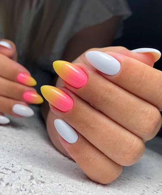 Gradient nail design: photo, 100 best ideas for manicure