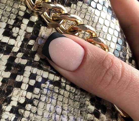 Nude nail design: 100 beautiful photo-novelties of manicure