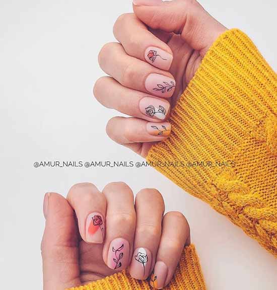 Conception d'ongles nus: 100 belles nouveautés photo de manucure