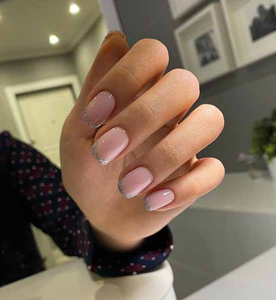 Nude nail design: 100 beautiful photo-novelties of manicure