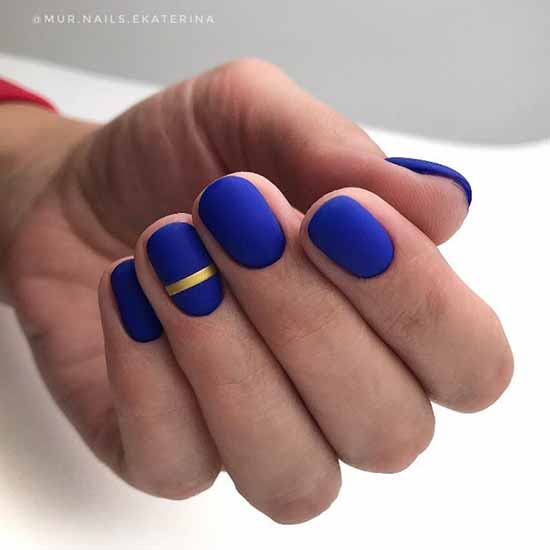 Nail design with stripes: 100 photos, new manicure ideas