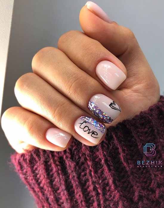 Nail design with stripes: 100 photos, new manicure ideas