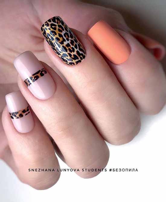 Nail design with stripes: 100 photos, new manicure ideas